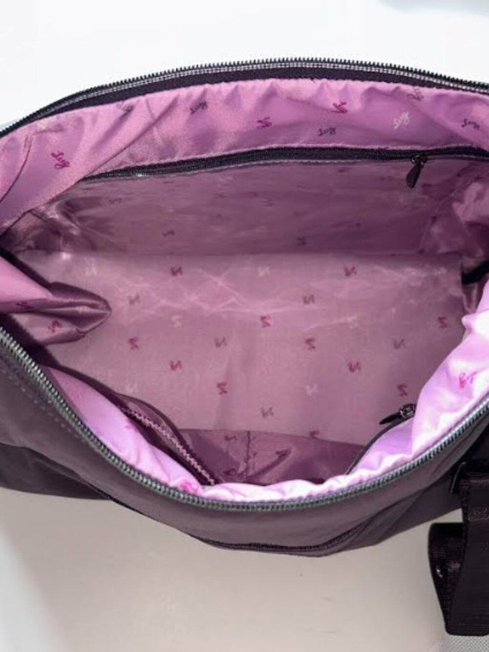 Lug Balsa CloudGo Hobo Crossbody Bag Plum - Picture 9 of 12